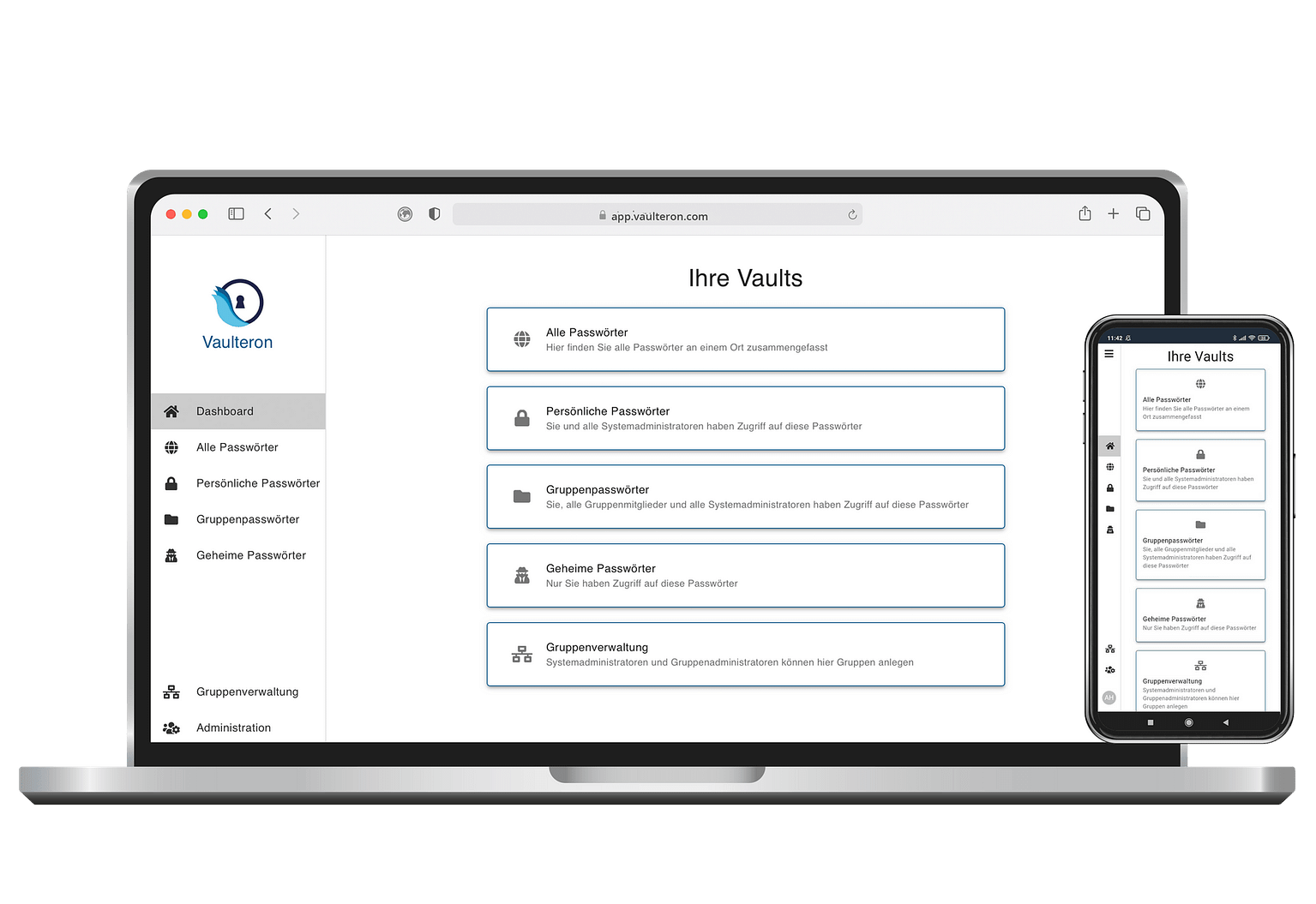 Wie funktioniert ein Passwort-Manager? ​ Vaulteron - Passwortmanager für Unternehmen und Privat