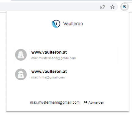 Produkte Vaulteron - Passwortmanager für Unternehmen und Privat